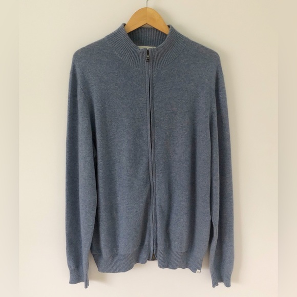 Derek Rose Sweaters Derek Rose London Men 0 Cashmere Heather Blue